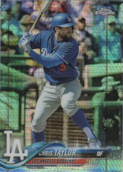 2018 Topps Chrome - Prism Refractor #83 Chris Taylor Front