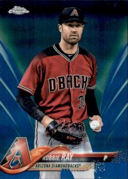 2018 Topps Chrome - Blue Refractor #129 Robbie Ray Front
