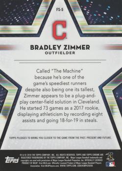2018 Topps Chrome - Future Stars #FS-5 Bradley Zimmer Back