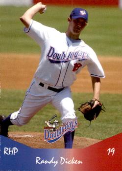 2004 Auburn Doubledays #8 Randy Dicken Front