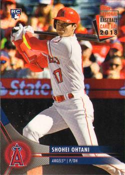 2018 Topps National Baseball Card Day #8 Shohei Ohtani Front