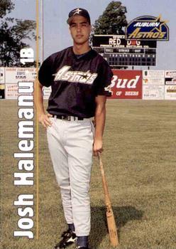 1995 Multi-Ad Auburn Astros #7 Josh Halemanu Front
