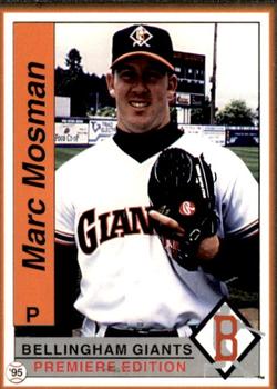 1995 Bellingham Giants #23 Marc Mosman Front