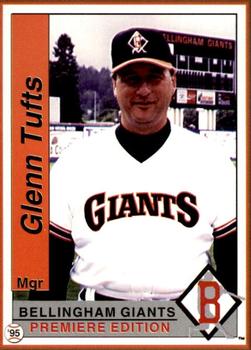 1995 Bellingham Giants #48 Glenn Tufts Front