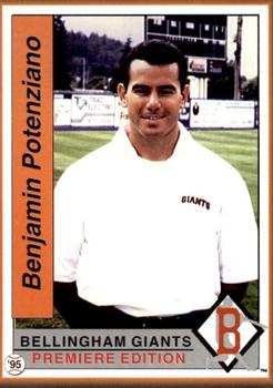 1995 Bellingham Giants #NNO Benjamin Potenziano Front