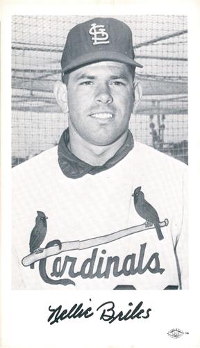 1965 St. Louis Cardinals Photocards #NNO Nellie Briles Front