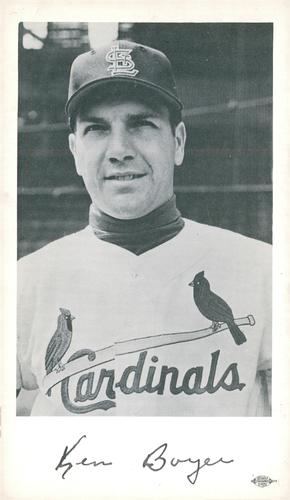1964 St. Louis Cardinals Photocards #NNO Ken Boyer Front
