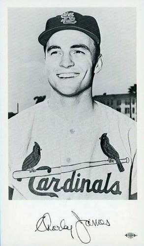 1963 St. Louis Cardinals Photocards #NNO Charlie James Front