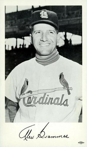 1960 St. Louis Cardinals Photocards #NNO Alex Grammas Front