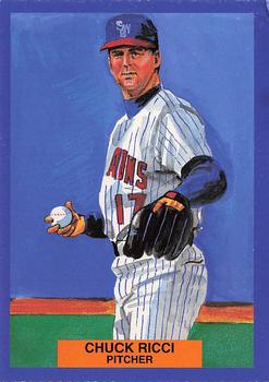 1995 Dunkin' Donuts Scranton/Wilkes-Barre Red Barons #NNO Chuck Ricci Front