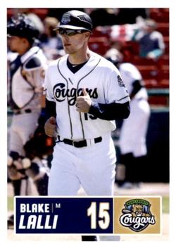 2018 Grandstand Kane County Cougars #15 Blake Lalli Front
