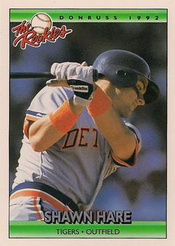 1992 Donruss The Rookies #48 Shawn Hare Front