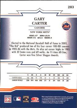 2005 Donruss Throwback Threads #283 Gary Carter Back