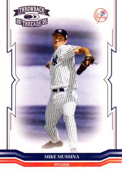 2005 Donruss Throwback Threads #35 Mike Mussina Front