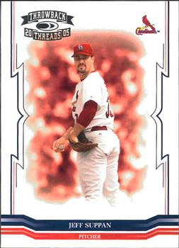 2005 Donruss Throwback Threads #79 Jeff Suppan Front