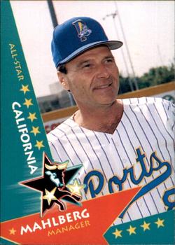 1997 California/Carolina League All-Stars #1 Greg Mahlberg Front