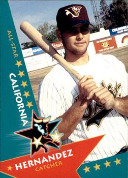 1997 California/Carolina League All-Stars #10 Ramon Hernandez Front
