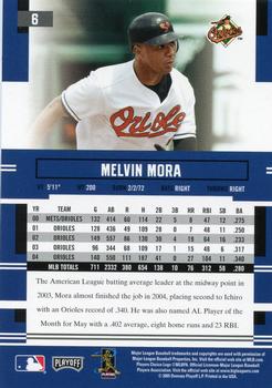 2005 Playoff Prestige #6 Melvin Mora Back