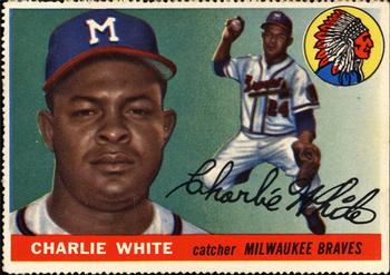 1955 Topps Stamps #NNO Charlie White Front