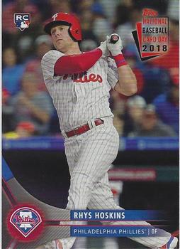 2018 Topps National Baseball Card Day - Philadelphia Phillies #PH-1 Rhys Hoskins Front