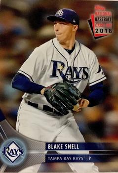 2018 Topps National Baseball Card Day - Tampa Bay Rays #TB-8 Blake Snell Front