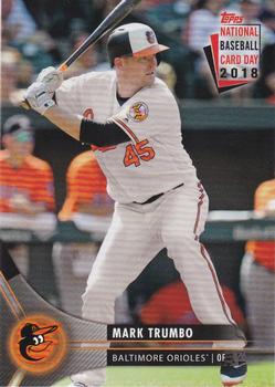 2018 Topps National Baseball Card Day - Baltimore Orioles #BO-4 Mark Trumbo Front