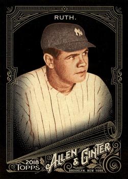 2018 Topps Allen & Ginter X #3 Babe Ruth Front
