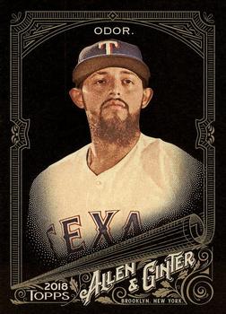 2018 Topps Allen & Ginter X #171 Rougned Odor Front
