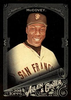 2018 Topps Allen & Ginter X #277 Willie McCovey Front