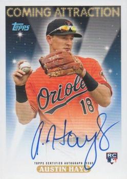 2018 Topps Archives - Coming Attraction Autographs #CA-AH Austin Hays Front