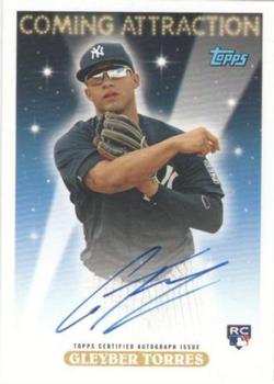 2018 Topps Archives - Coming Attraction Autographs #CA-GT Gleyber Torres Front