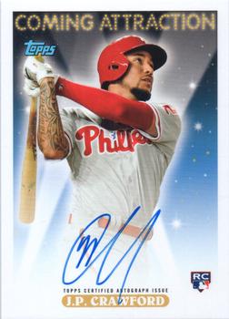 2018 Topps Archives - Coming Attraction Autographs #CA-JC J.P. Crawford Front