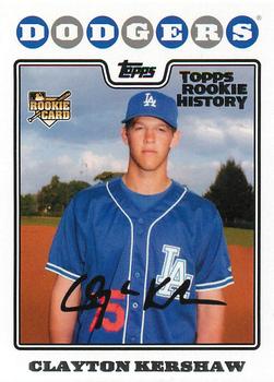 2018 Topps Archives - Topps Rookie History #UH240 Clayton Kershaw Front