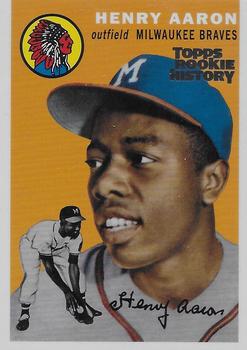 2018 Topps Archives - Topps Rookie History #128 Hank Aaron Front
