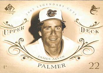 2005 SP Legendary Cuts #38 Jim Palmer Front