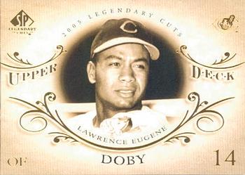 2005 SP Legendary Cuts #46 Larry Doby Front
