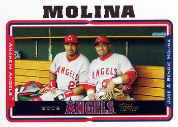 2005 Topps #101 Molina (Jose Molina / Bengie Molina) Front