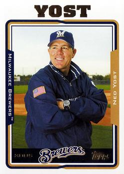 2005 Topps #282 Ned Yost Front