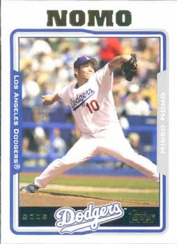 2005 Topps #78 Hideo Nomo Front