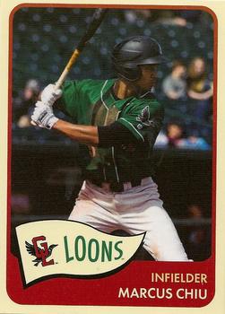 2018 Choice Great Lakes Loons #NNO Marcus Chiu Front