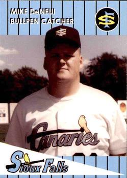 1993 Sioux Falls Canaries #22 Mike DeNeui Front