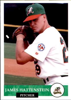 1994 Collect-A-Sport Mobile Baysharks #8 James Hattenstein Front