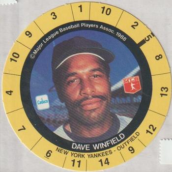 1989 Cadaco Discs - Back Variation #NNO Dave Winfield Front