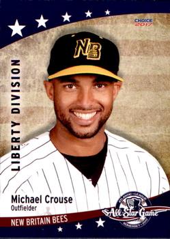 2017 Choice Atlantic League All-Stars #21 Michael Crouse Front