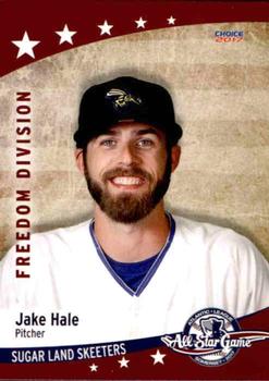 2017 Choice Atlantic League All-Stars #38 Jake Hale Front