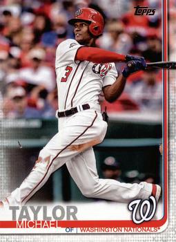 2019 Topps #101 Michael Taylor Front