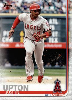 2019 Topps #345 Justin Upton Front