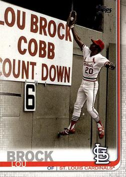 2019 Topps #370 Lou Brock Front