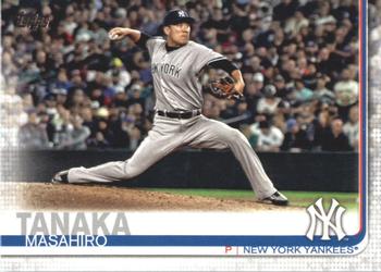 2019 Topps #396 Masahiro Tanaka Front