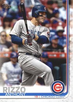 2019 Topps #596 Anthony Rizzo Front